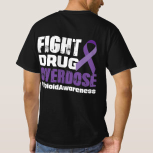 Camiseta Concienciación sobre la sobredosis de medicamentos