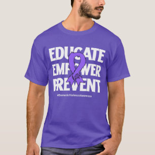 Camiseta Concienciación sobre la violencia doméstica 2025