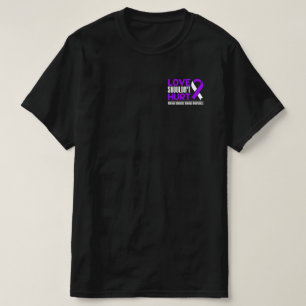 Camiseta Concienciación sobre la violencia doméstica - el