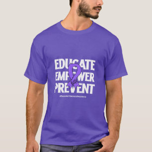 Camiseta Concienciación sobre la violencia en el hogar 2024