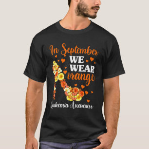 Camiseta Concienciación Sobre Leucemia Mujeres Que Usamos N