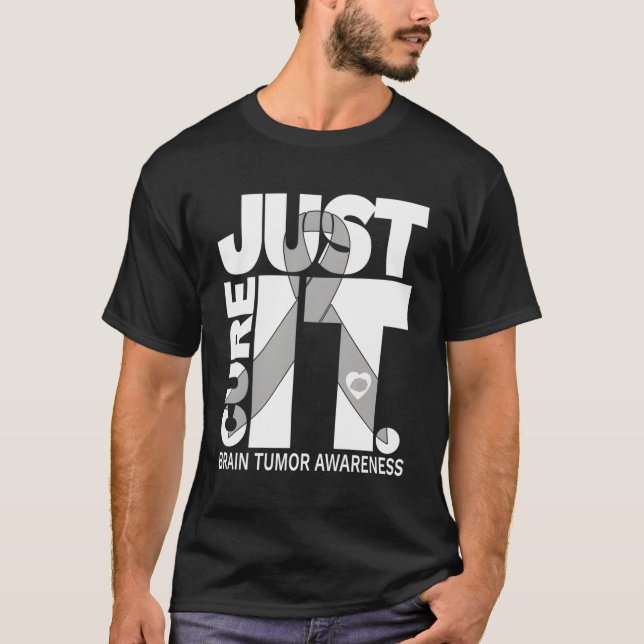 Camiseta Concienciación sobre los tumores cerebrales simple (Anverso)