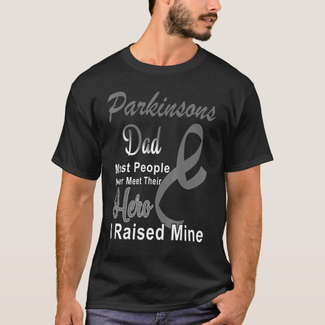 Camiseta Concienciación sobre Parkinsons Ayuda para padre d (Anverso)