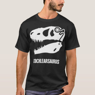Camiseta Concienciación sobre pérdida auditiva Funny Dinosa