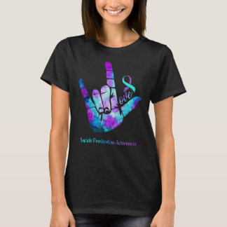 Camiseta Concienciación sobre prevención del suicidio por a
