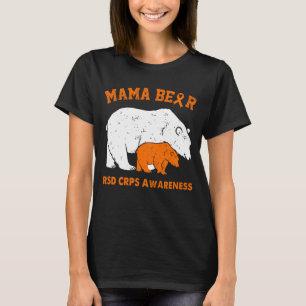 Camiseta Concienciación sobre RSD CRPS de Mamá Osa