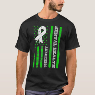 Camiseta Concienciación sobre salud mental en hombres estad