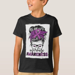 Camiseta Concienciación sobre sobredosis desordenada para e