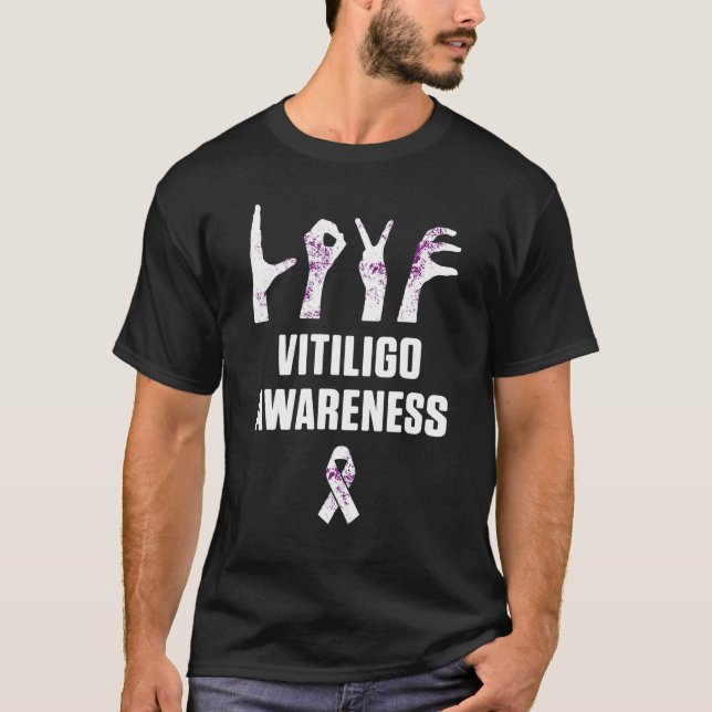 Camiseta Concienciación sobre Vitiligo (Anverso)