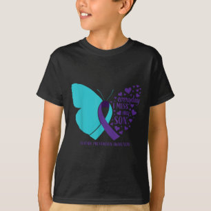 Camiseta Concienciación suicida hijo Regala la memoria amor