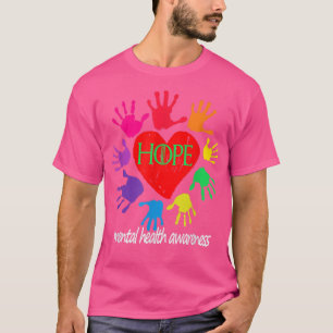 Camiseta Concienciación y apoyo en materia de salud mental 