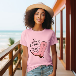 Camiseta Concienciar al cáncer de mama de origen