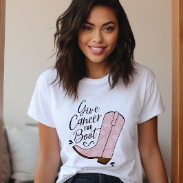 Camiseta Concienciar al cáncer de mama de origen