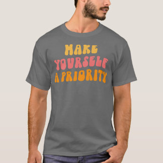 Camiseta Concienciarse Sobre La Salud Mental Prioritaria