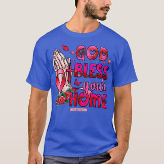 Camiseta Concientización de Stroke dios bendiga la esperanz