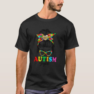 Camiseta Concientización sobre el Autismo Gigi Bandana de M
