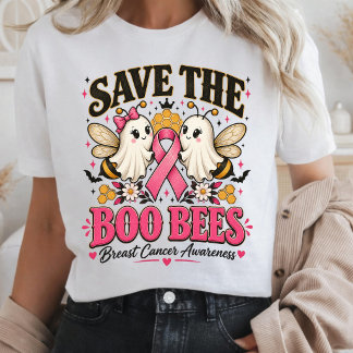 Camiseta Concientización sobre el cáncer de mama Save The B