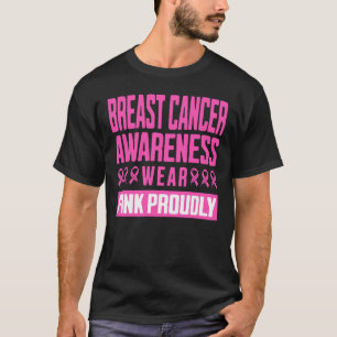 Camiseta Concientización sobre el Cáncer de Mama, Viste de