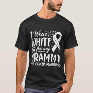 Camiseta Concientización sobre el cáncer de pulmón de mi Gr