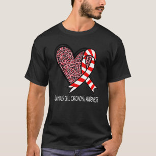 Camiseta Concientización sobre el carcinoma de células esca