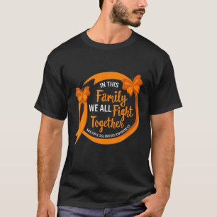 Camiseta Concientización sobre EM Familia Lucha Juntos Escl