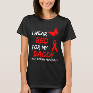 Camiseta Concientización sobre enfermedades cardíacas Llevo