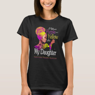 Camiseta Concientización sobre Hepatitis Autoinmune Niña Am