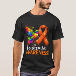 Camiseta Concientización sobre la leucemia del colibrí colo