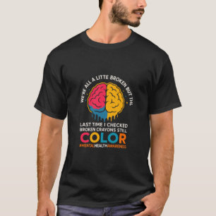 Camiseta Concientización sobre la Salud Mental de las Crayo