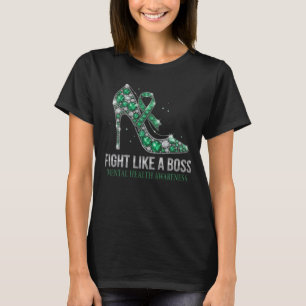 Camiseta Concientización sobre la Salud Mental 'Lucha como
