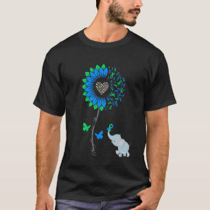 Camiseta Concientización sobre Neurofibromatosis Girasol El
