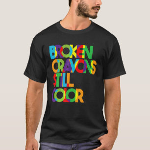 Camiseta Concientización sobre salud mental de Crayones rot