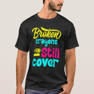 Camiseta Concientización sobre salud mental de Crayones rot