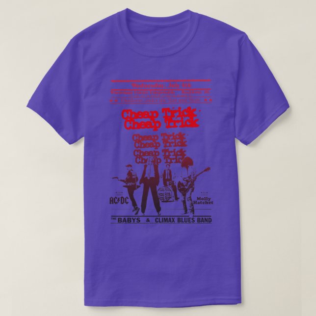 Camiseta Concierto barato de Trick TShirt (Diseño del anverso)