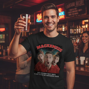 Camiseta Concierto Clandestino 3 Foto y Texto Personalizado