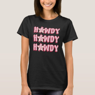 Camiseta Concierto De Howdy Country Para Mujeres De Tr Occi