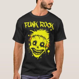 Camiseta Concierto de Punk Rock Vintage  Punk