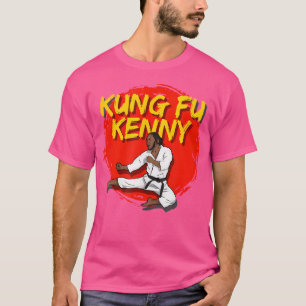 Camiseta Concierto de Rap Divertido Kung Fu Kenny Luchando