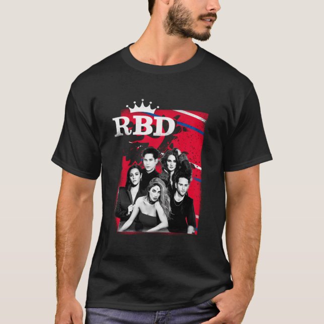 Camiseta Concierto De Rebelde Tour Rbd 2023 (Anverso)