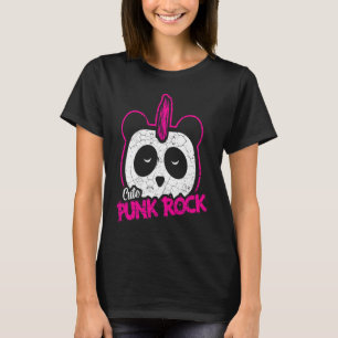 Camiseta Concierto de rock de punk Panda Punker