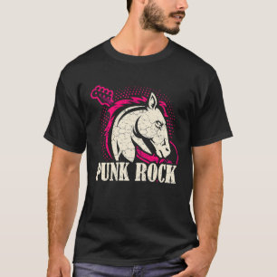 Camiseta Concierto de rock de unicornio de música punk