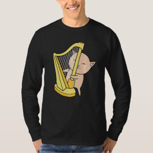 Camiseta Concierto Gig Rhythm de la Orquesta del Arpa Meow 