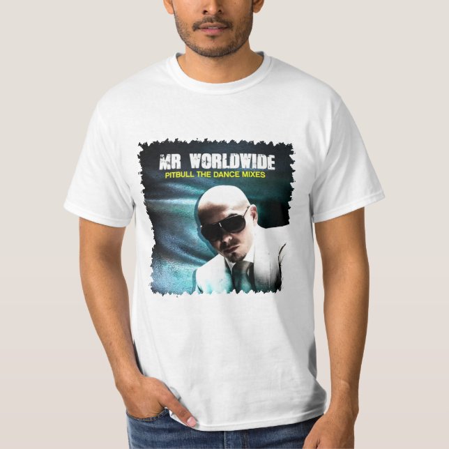 Camiseta concierto mundial de pitbull mr (Anverso)