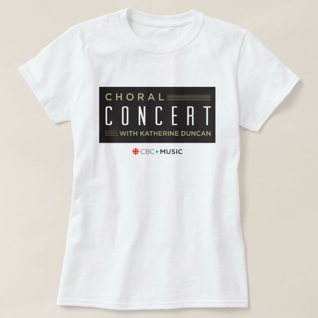 Camiseta Concierto oral de CBC (Diseño del anverso)