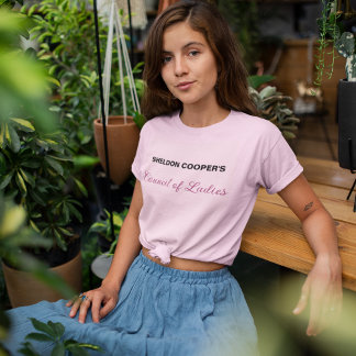 Camiseta Concilio de damas de Sheldon Cooper
