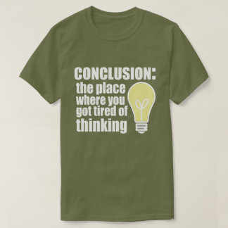 Camiseta Conclusión