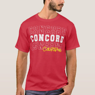 Camiseta Concord City California Concord CA