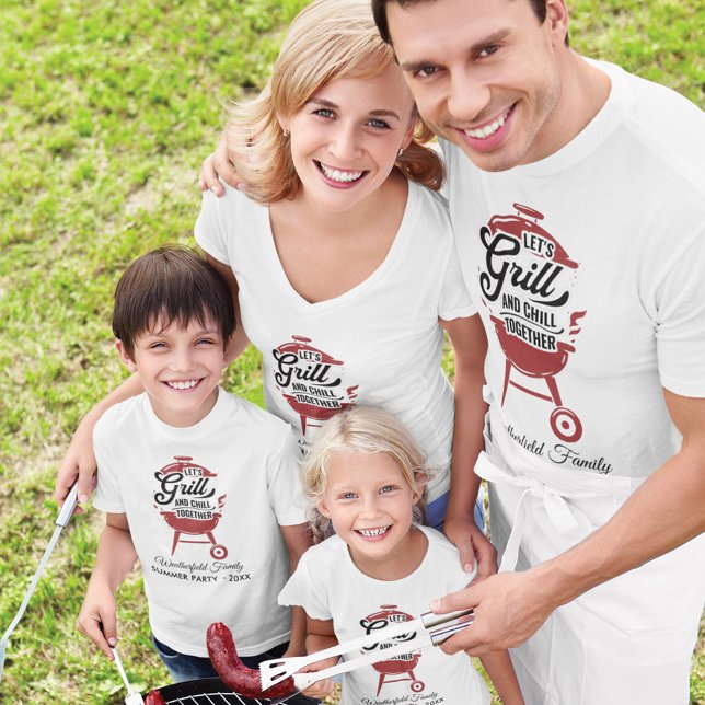 Camiseta Concordancia anual de Fiestas de verano de BBQ par (Subido por el creador)