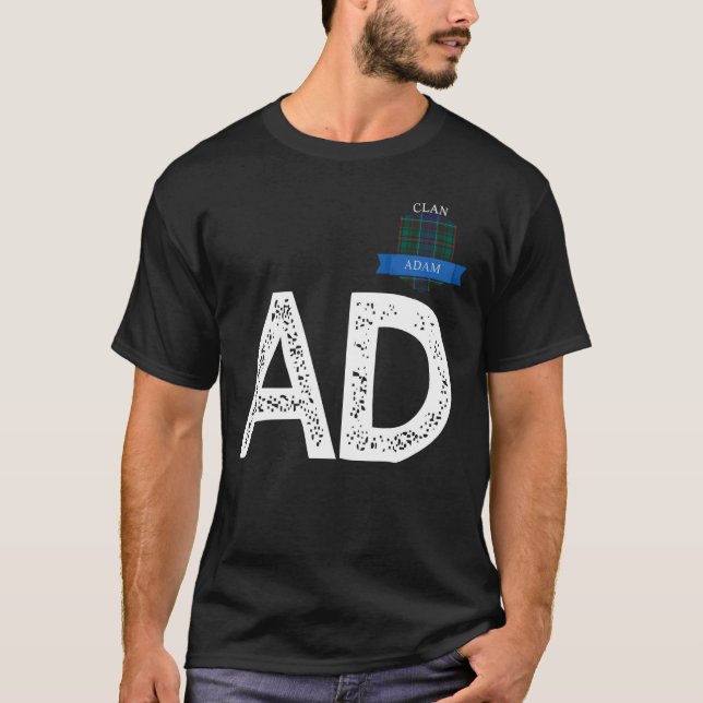Camiseta Concordancia de familia Clan Adam A y D (Anverso)