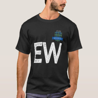 Camiseta Concordancia de familia Clan MacEwen E y W